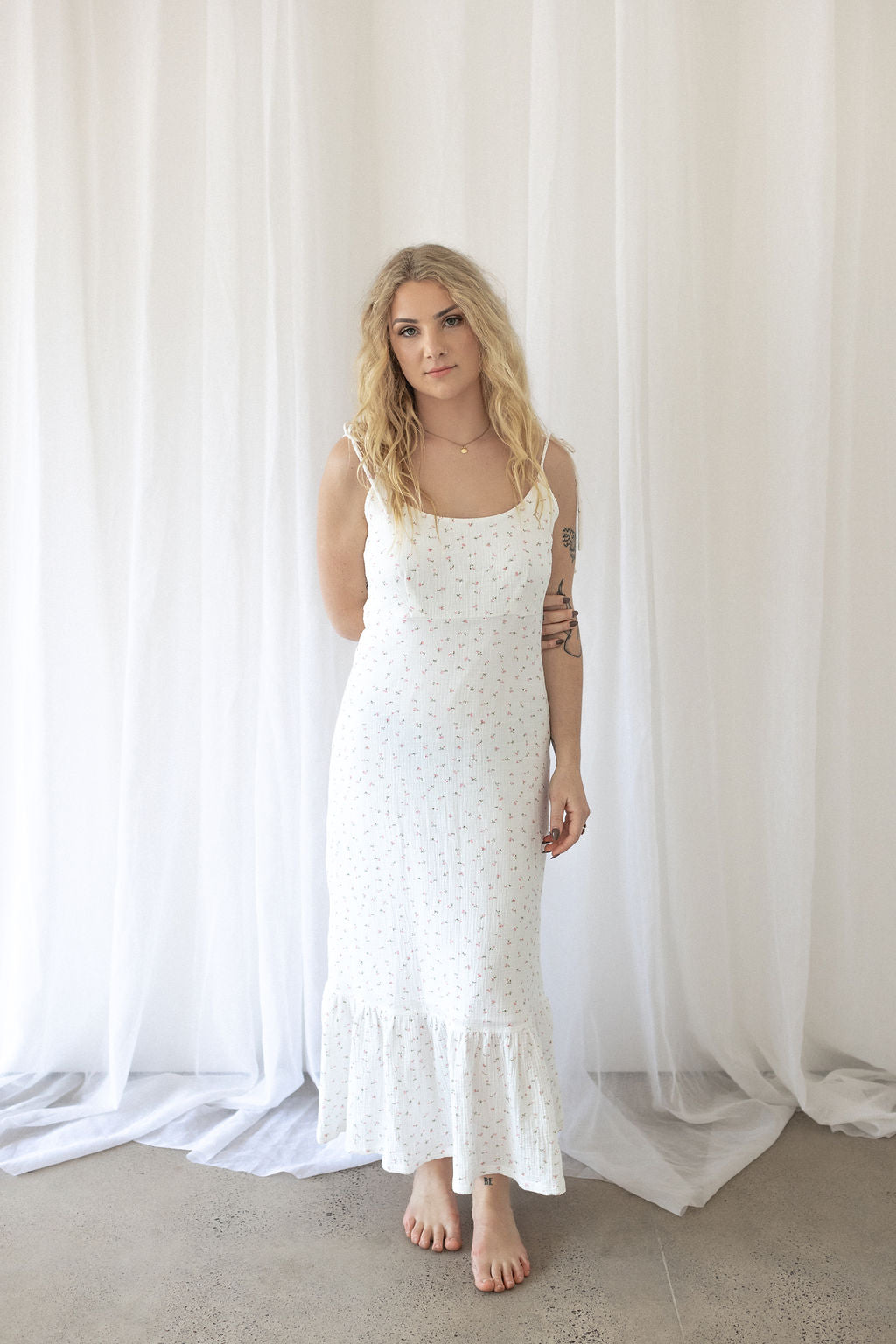 Willow Dress - floral (size 12)