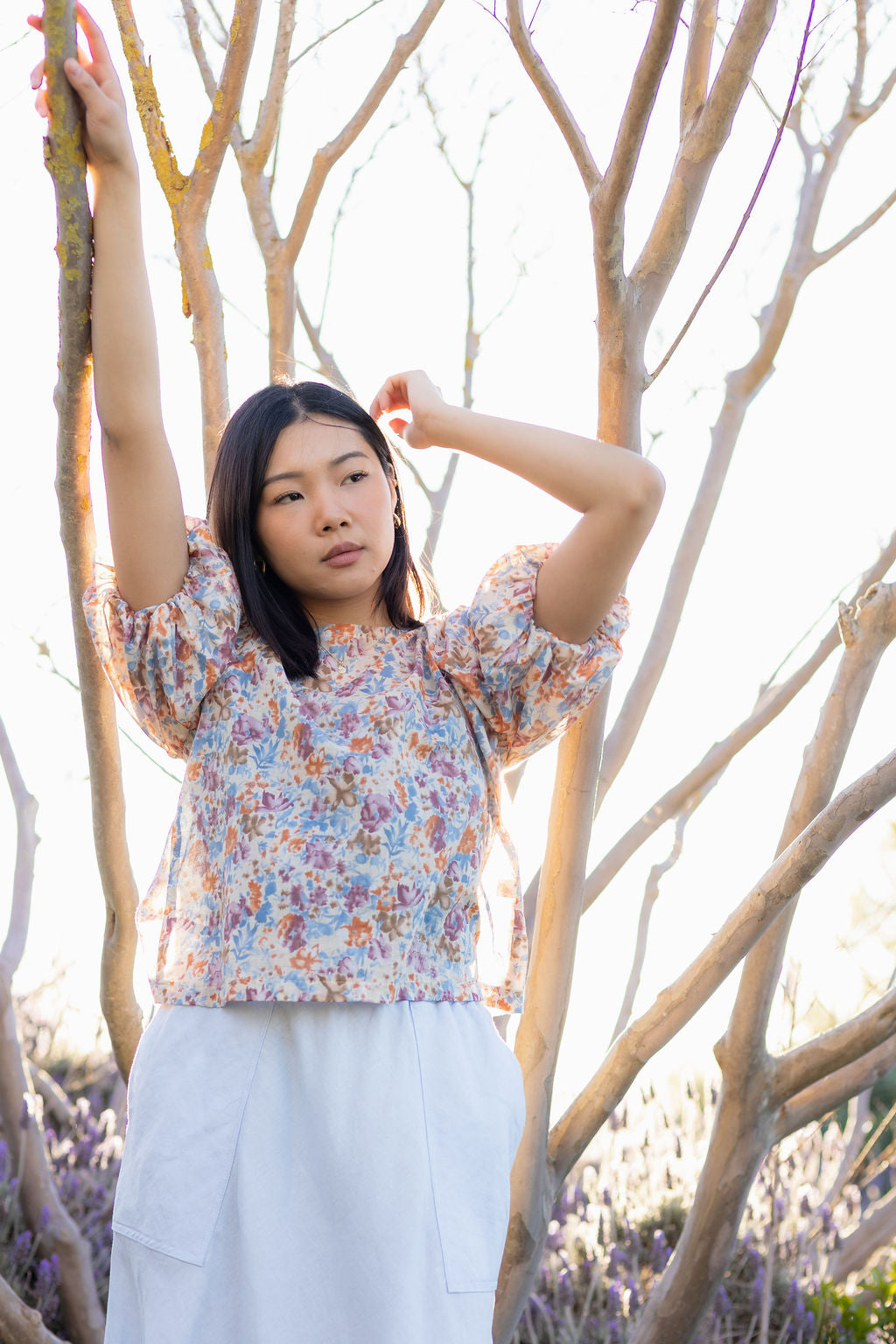 Garden Party - Floral Blouse