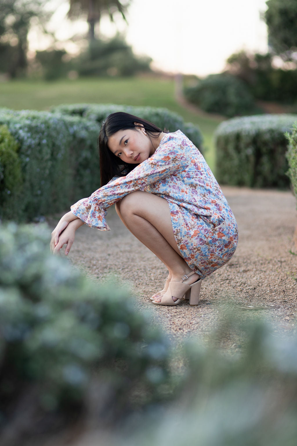 Garden Party - Floral Shift Dress
