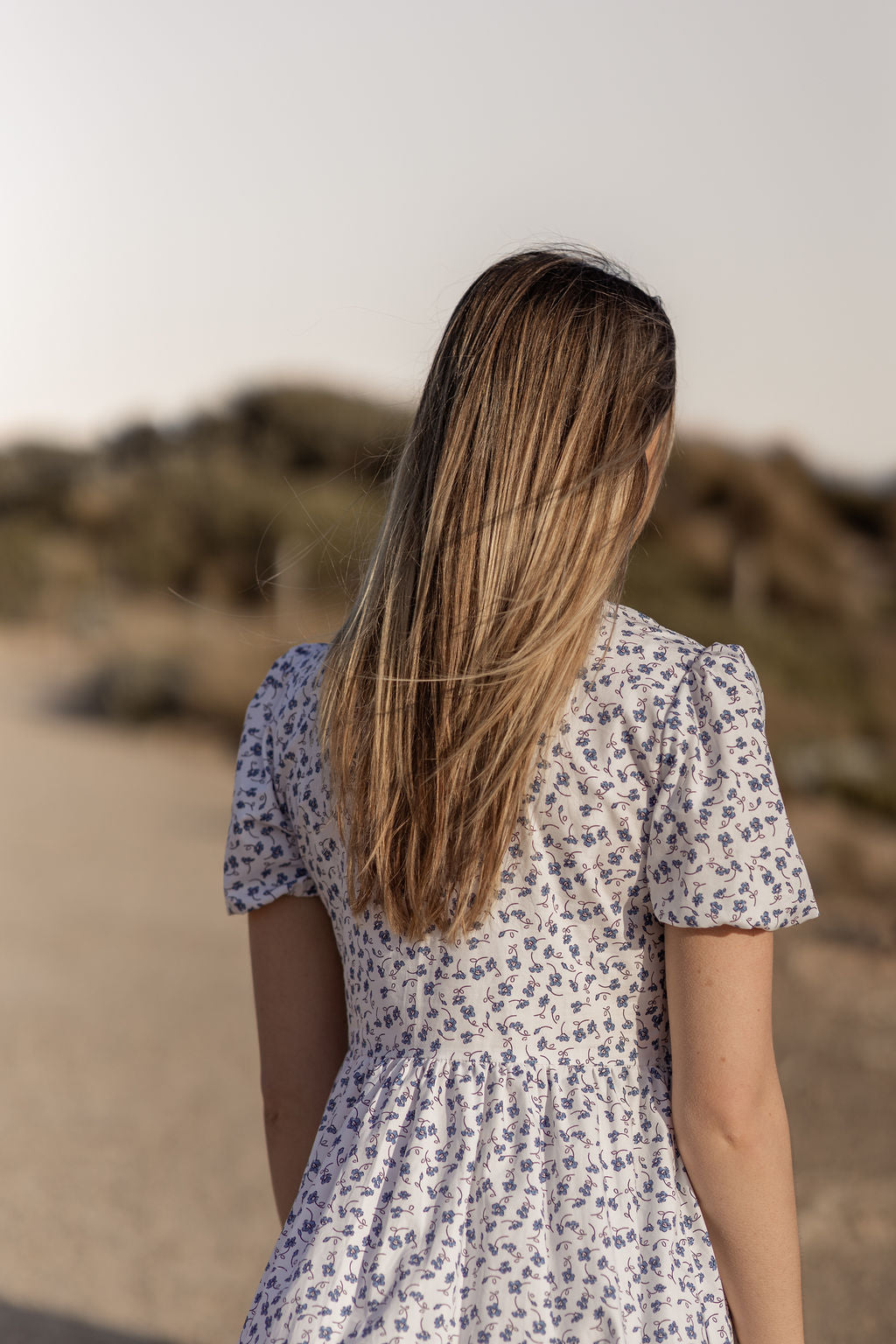 Gabriel Dress - Organic Cotton Floral