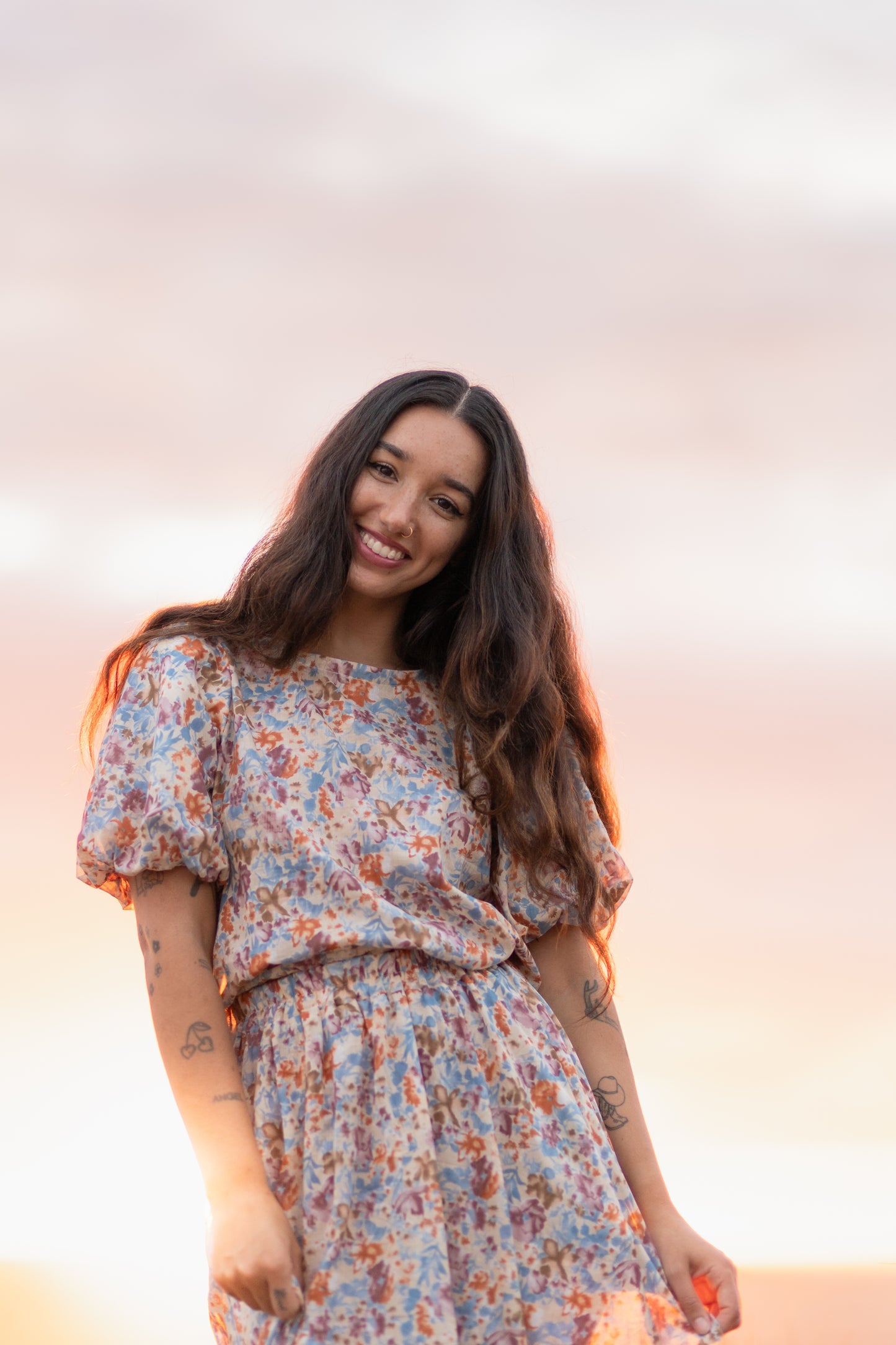 Garden Party - Floral Blouse