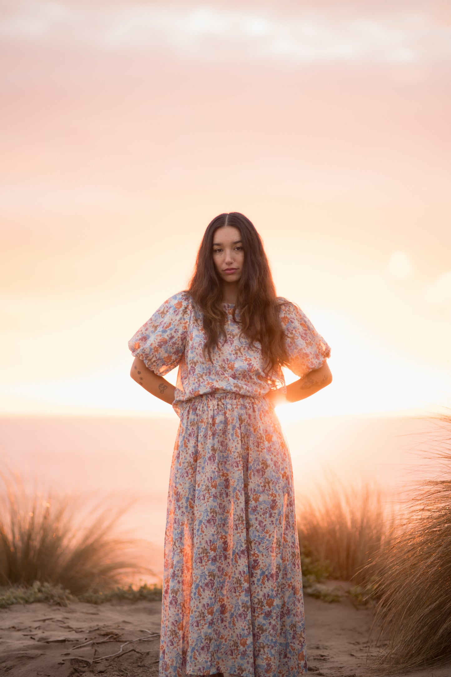 Garden Party - Floral Blouse