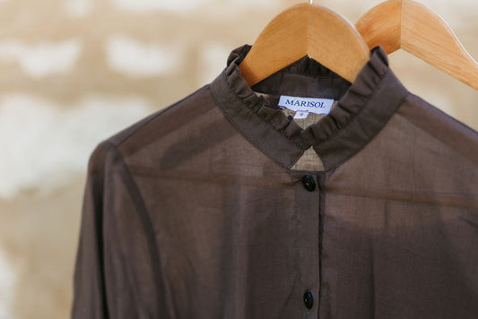 Cocoa Parisian Blouse