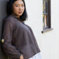 Cocoa Parisian Blouse