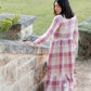 Roses Linen Dress Maxi