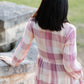 Roses Linen Dress Maxi