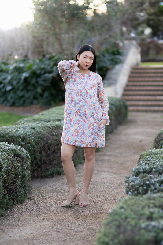 Garden Party - Floral Shift Dress