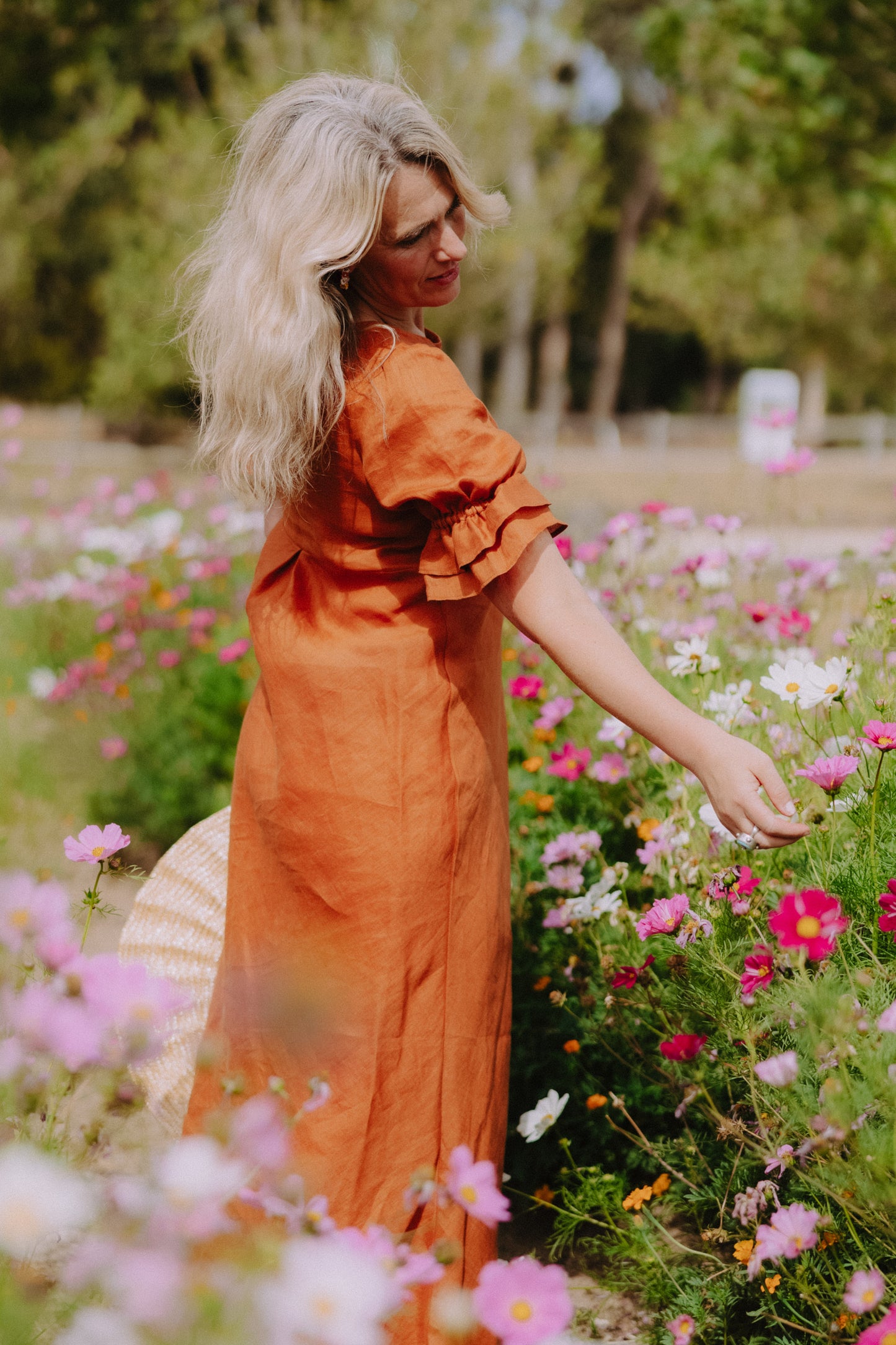 Celine Dress - Linen