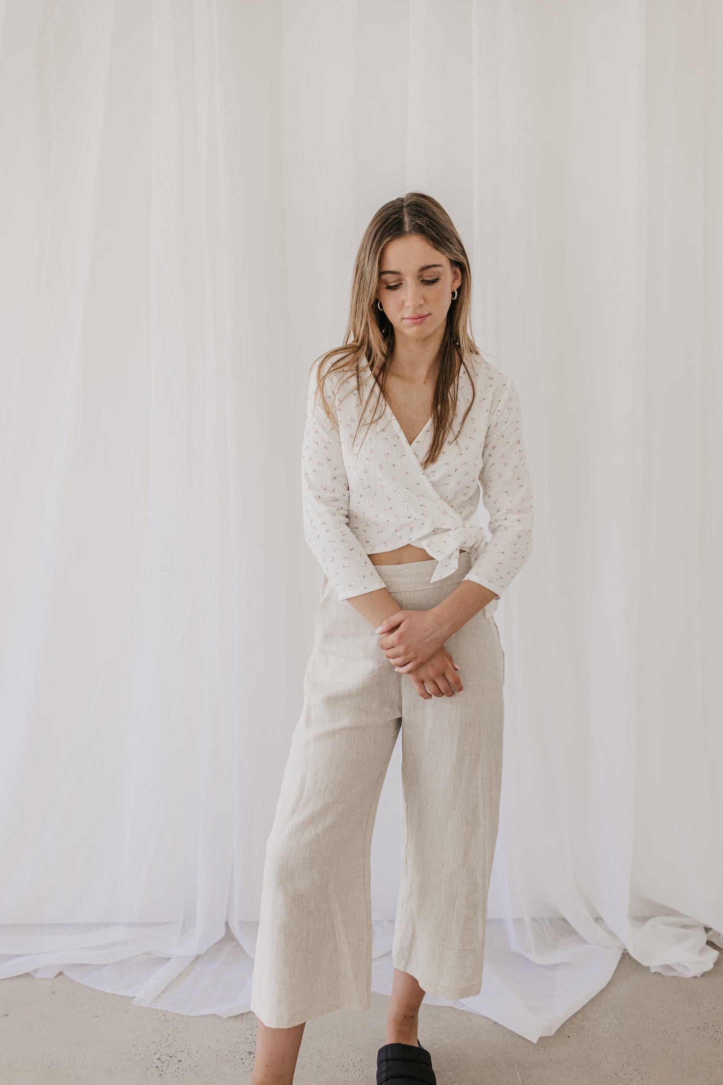 Natural Linen Pants