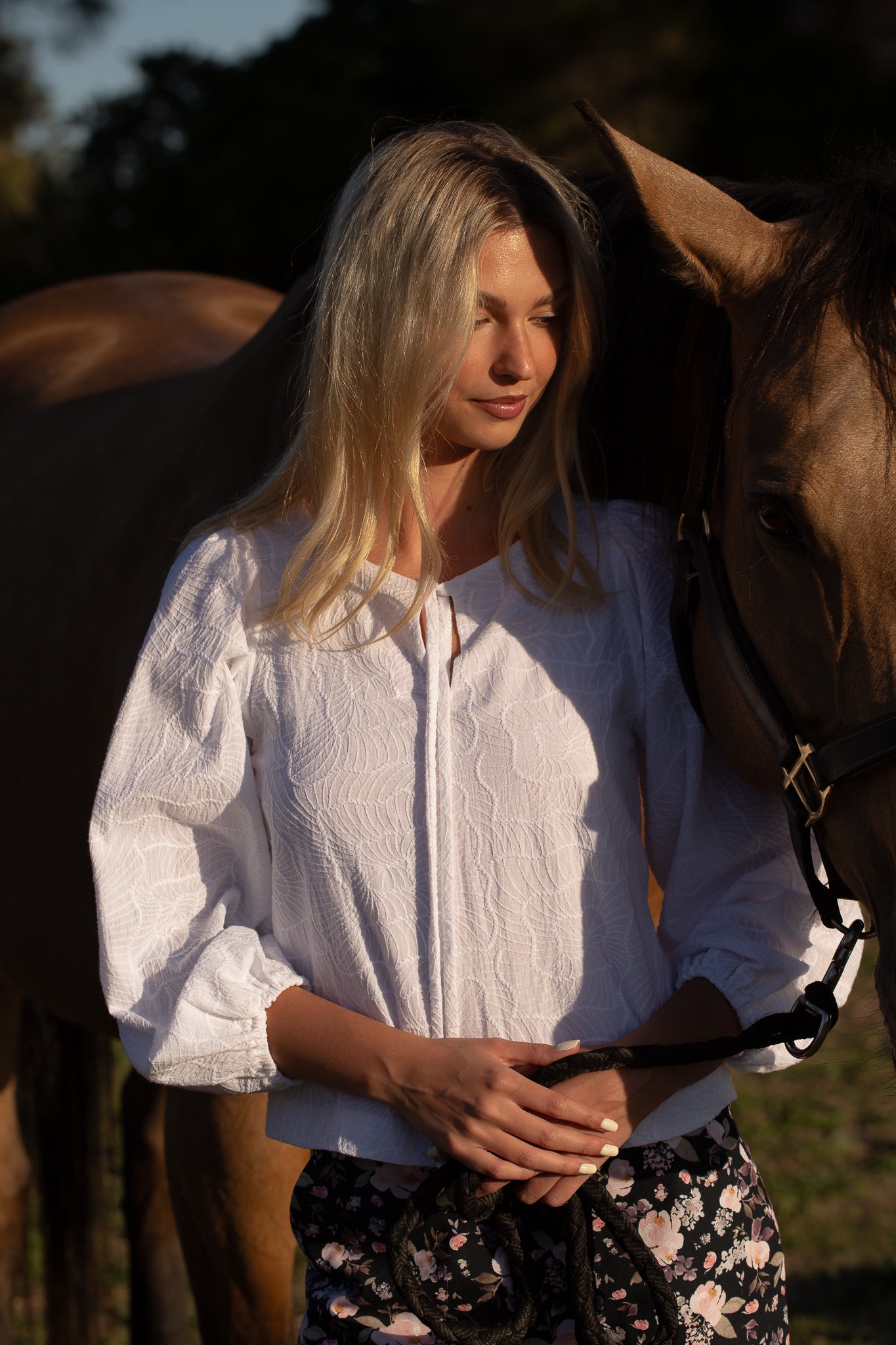 Embroidery Cotton Blouse - COMING SOON