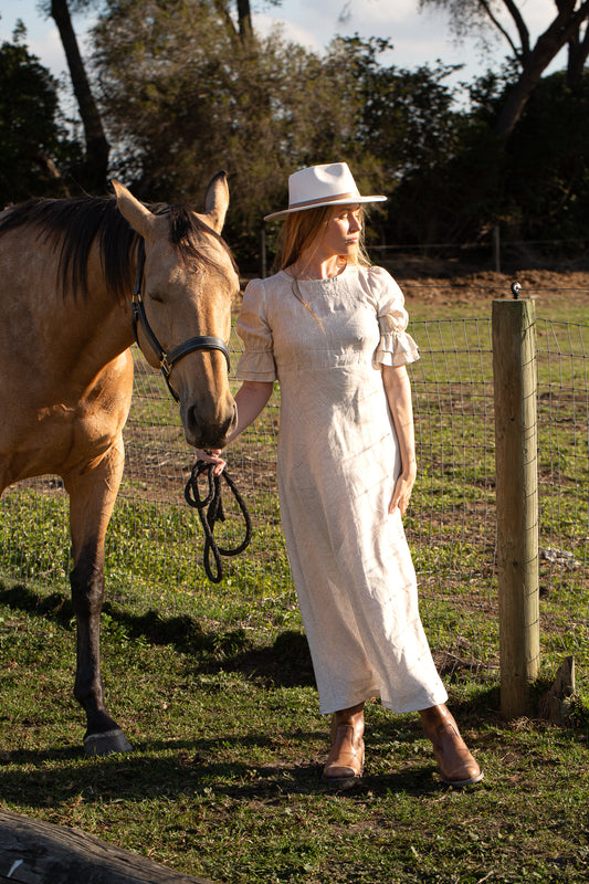 Celine Dress - Linen